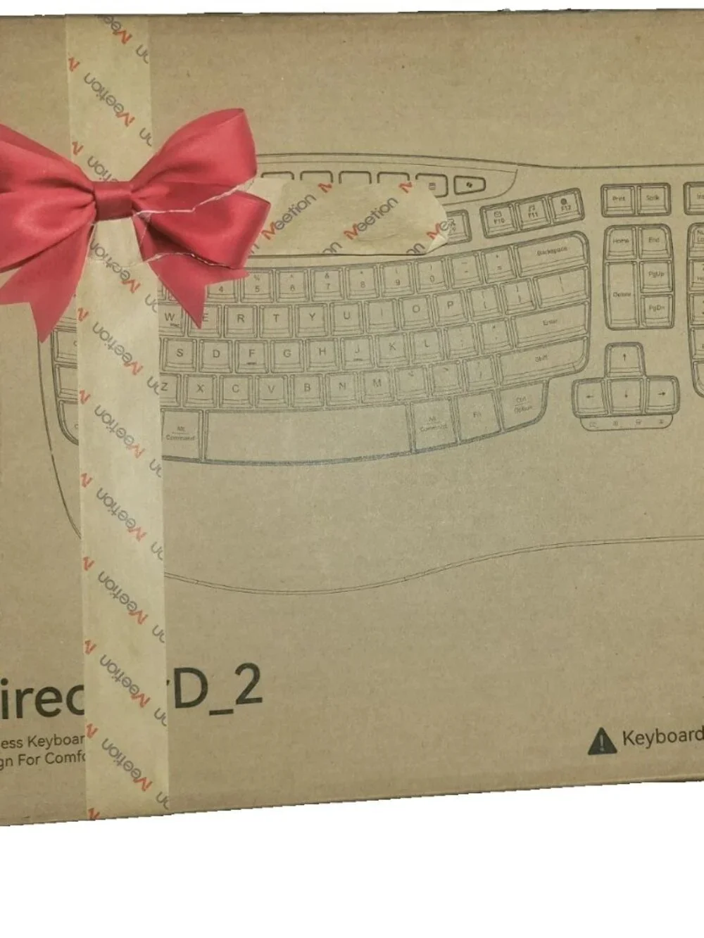 Wireless Ergonomic Keyboard and Mouse Combo,2.4G